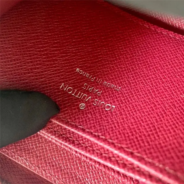 Louis Vuitton Multicolor Zip-Around Textured Leather Short Wallet 18
