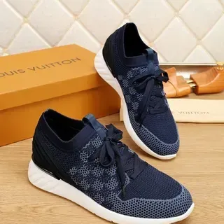 Louis Vuitton zapatillas lifestyle navy de punto