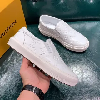 Louis Vuitton Run Away Monogram Zapatillas lifestyle slip-on blancas
