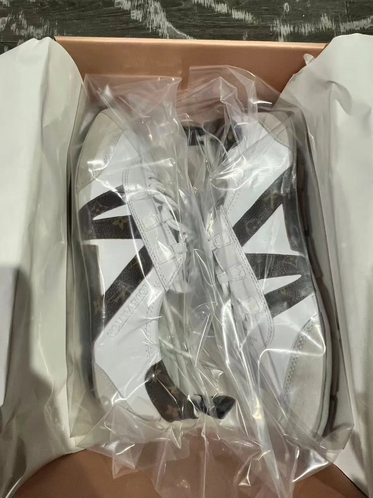 Louis Vuitton Run Away White and Brown Monogram Lifestyle Sneakers 10