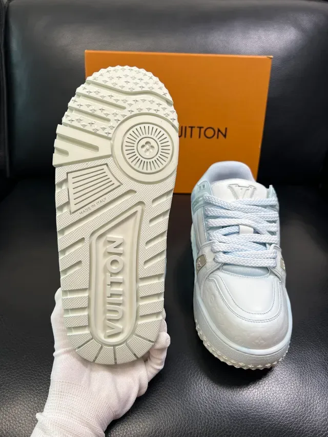 Louis Vuitton Run Away White Monogram Lifestyle Sneakers 2