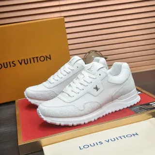 Louis Vuitton Run Away zapatillas lifestyle blancas con monograma
