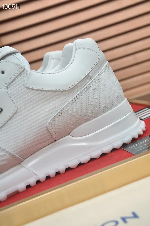 Louis Vuitton Run Away White Monogram Lifestyle Sneakers 3