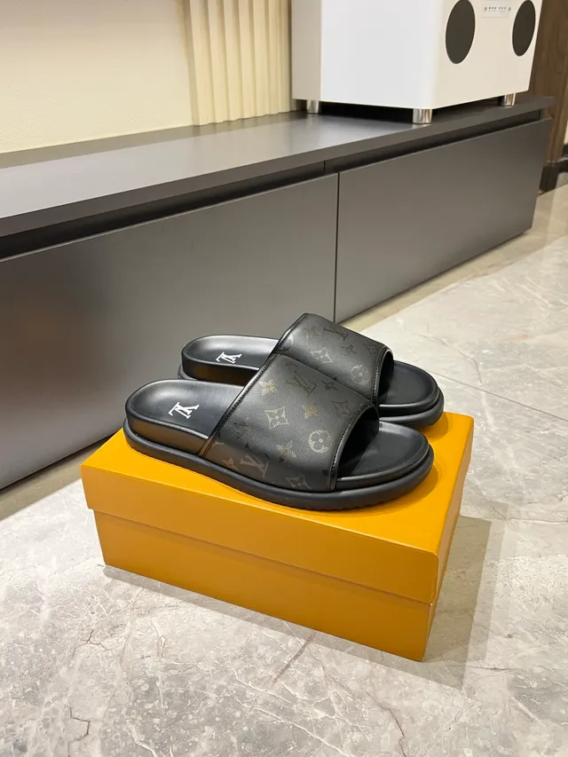 Louis Vuitton Slide Monogram Slippers 10