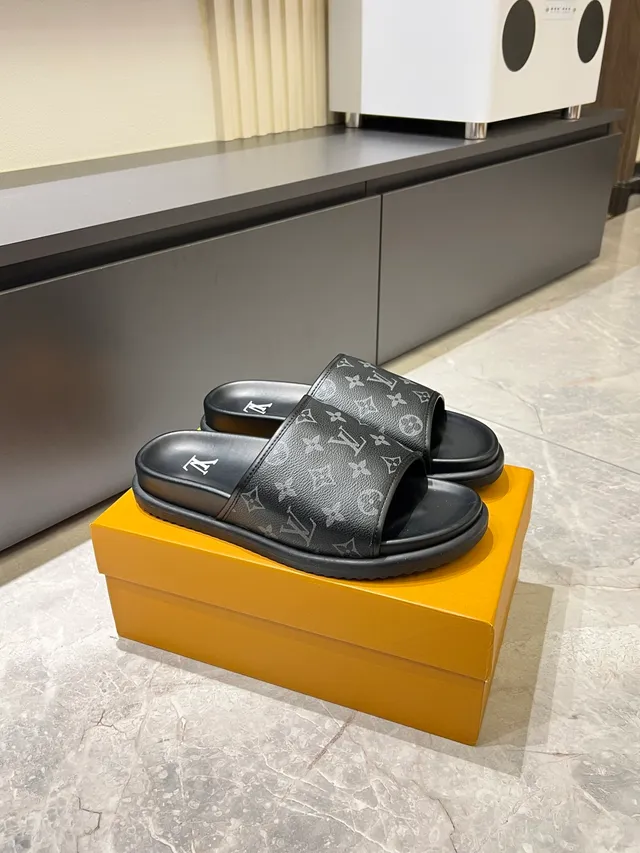Louis Vuitton Slide Monogram Slippers 12