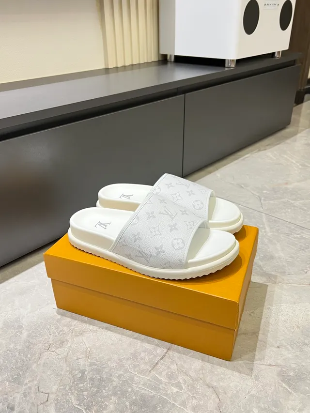 Louis Vuitton Slide Monogram Slippers 13