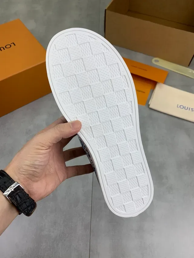 Louis Vuitton Snakeskin-Print Lifestyle Sneaker 2