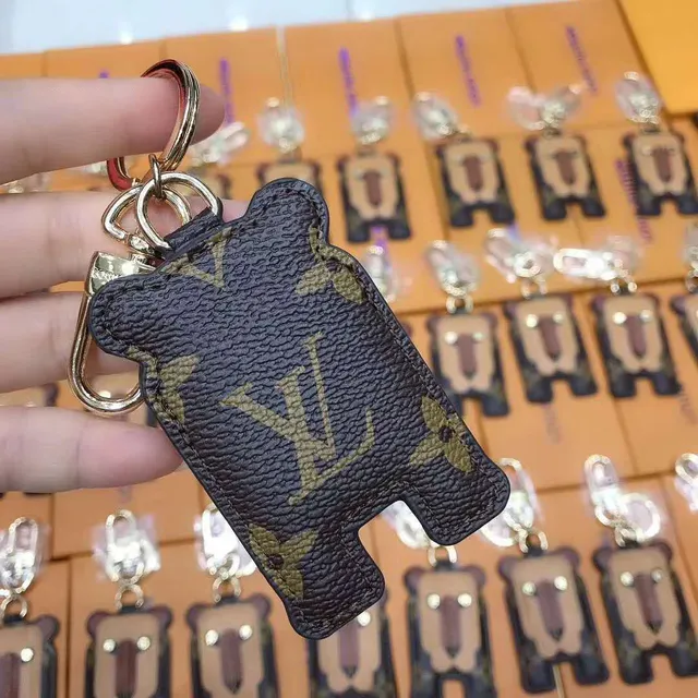 Louis Vuitton Teddy Bear Brown Beige Silhouette Monogram Canvas Backing Phone Case 2