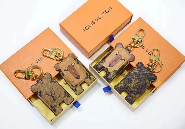 Louis Vuitton Teddy Bear Brown Beige Silhouette Monogram Canvas Backing Phone Case 4