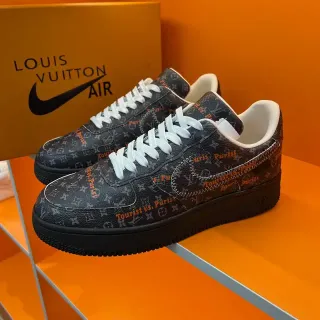 Louis Vuitton x Nike Air Force 1 Tourist vs. Purist Lifestyle Sneakers