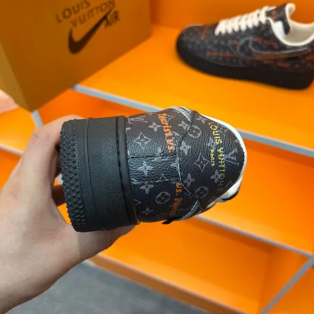 Louis Vuitton x Nike Air Force 1 Tourist vs. Purist Lifestyle Sneakers 2