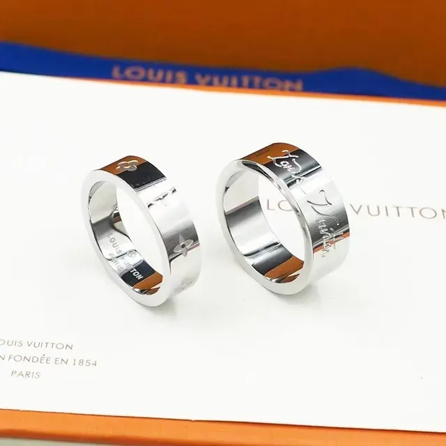 Louis Vuitton You and Me Engraved Monogram Ring 4