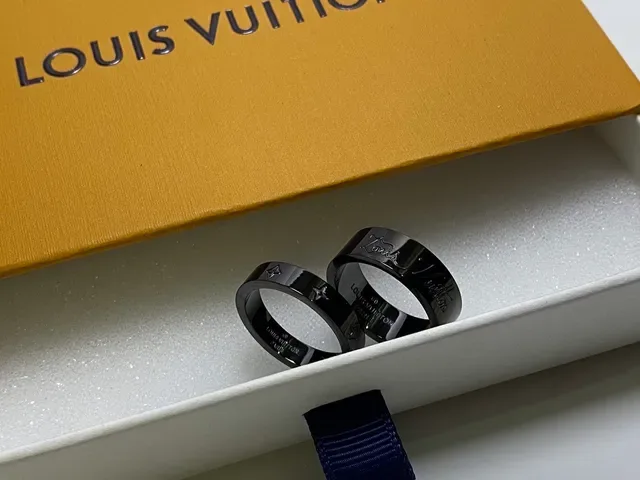 Louis Vuitton You and Me Engraved Monogram Ring 5