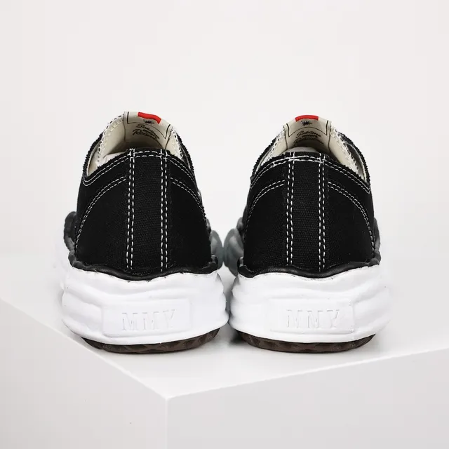 Maison Margiela Black White Deconstructed Layered Sole Lifestyle Sneakers 8