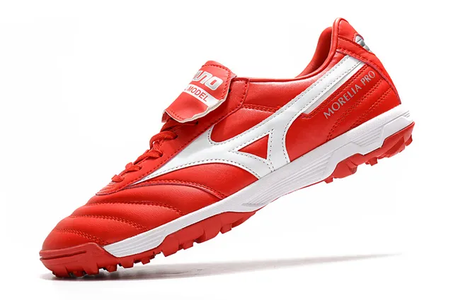Mizuno Morelia Pro Red White Artificial Grass Soccer Shoes 10