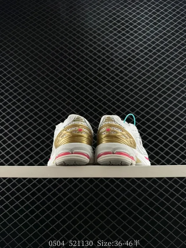 New Balance 1906R Zapatillas Lifestyle Blancas Doradas Rosadas 3