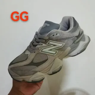 New Balance 9060 أحذية سنيكرز رمادية من السويد والشبكة السميكة