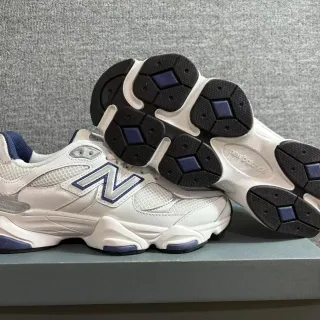 New Balance 9060 zapatillas chunky blancas navy