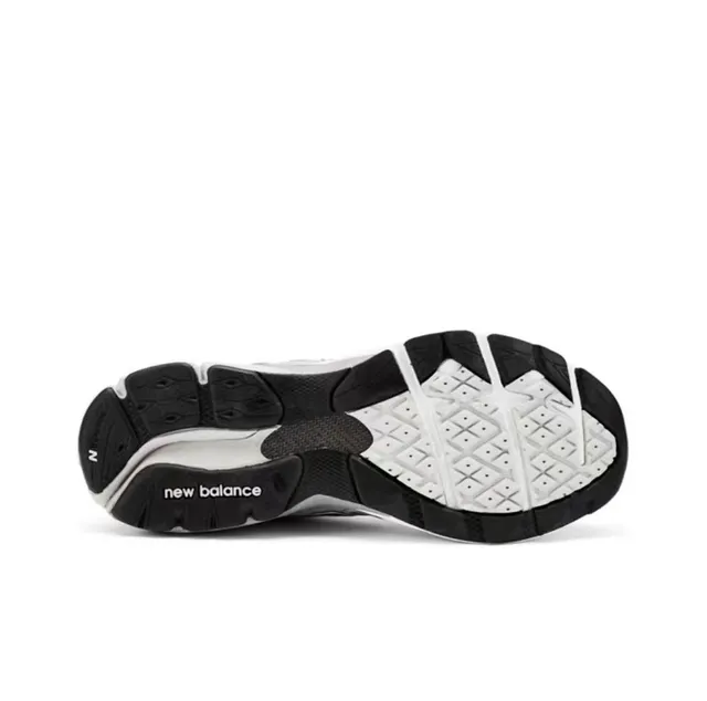 New Balance 990 Gris Blanc Maille Et Daim Empeigne ENCAP Semelle Intermédiaire Chaussures Lifestyle 2