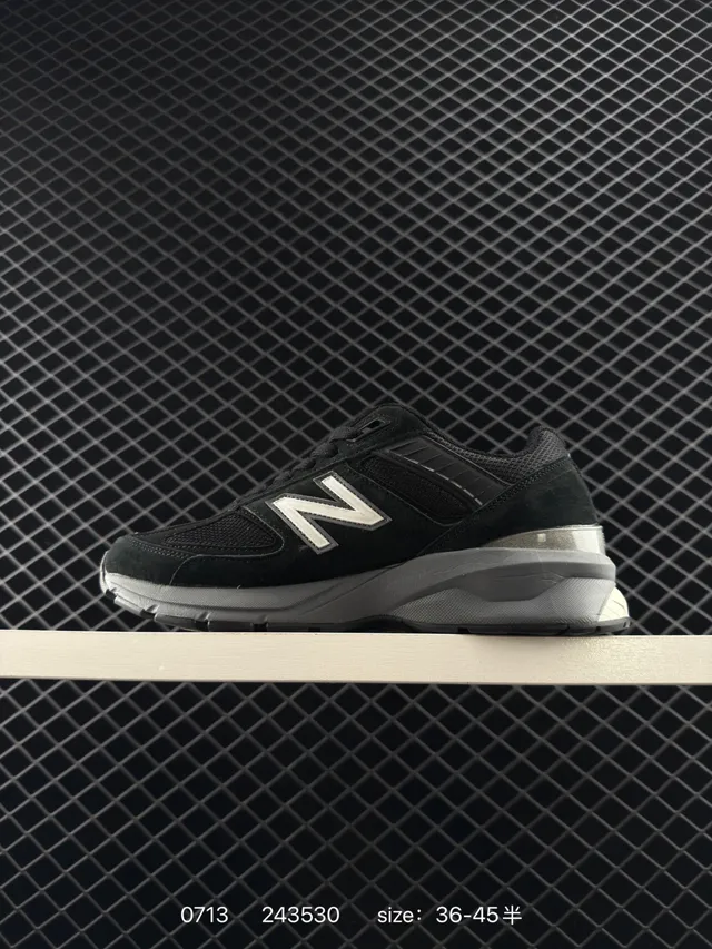 New Balance 990 Series أحذية رياضية رمادية وأخضر زيتوني 4