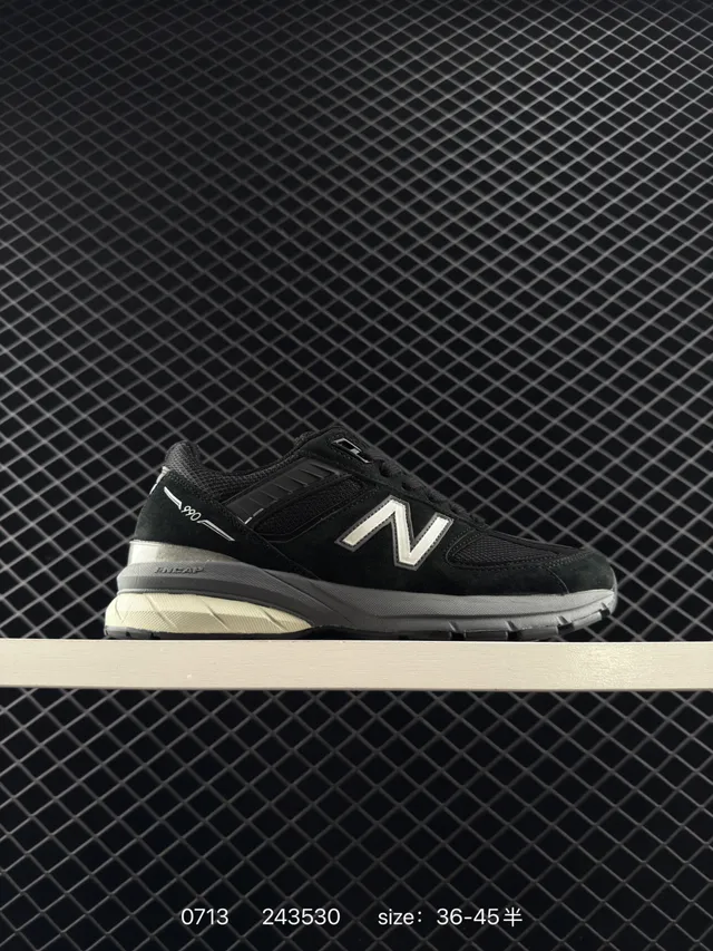 New Balance 990 Series أحذية رياضية رمادية وأخضر زيتوني 5