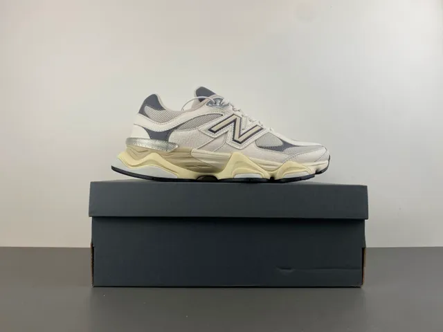 New Balance Beige Gris Suela Media Malla Y Recubrimiento Sintético Chunky Sneakers 15