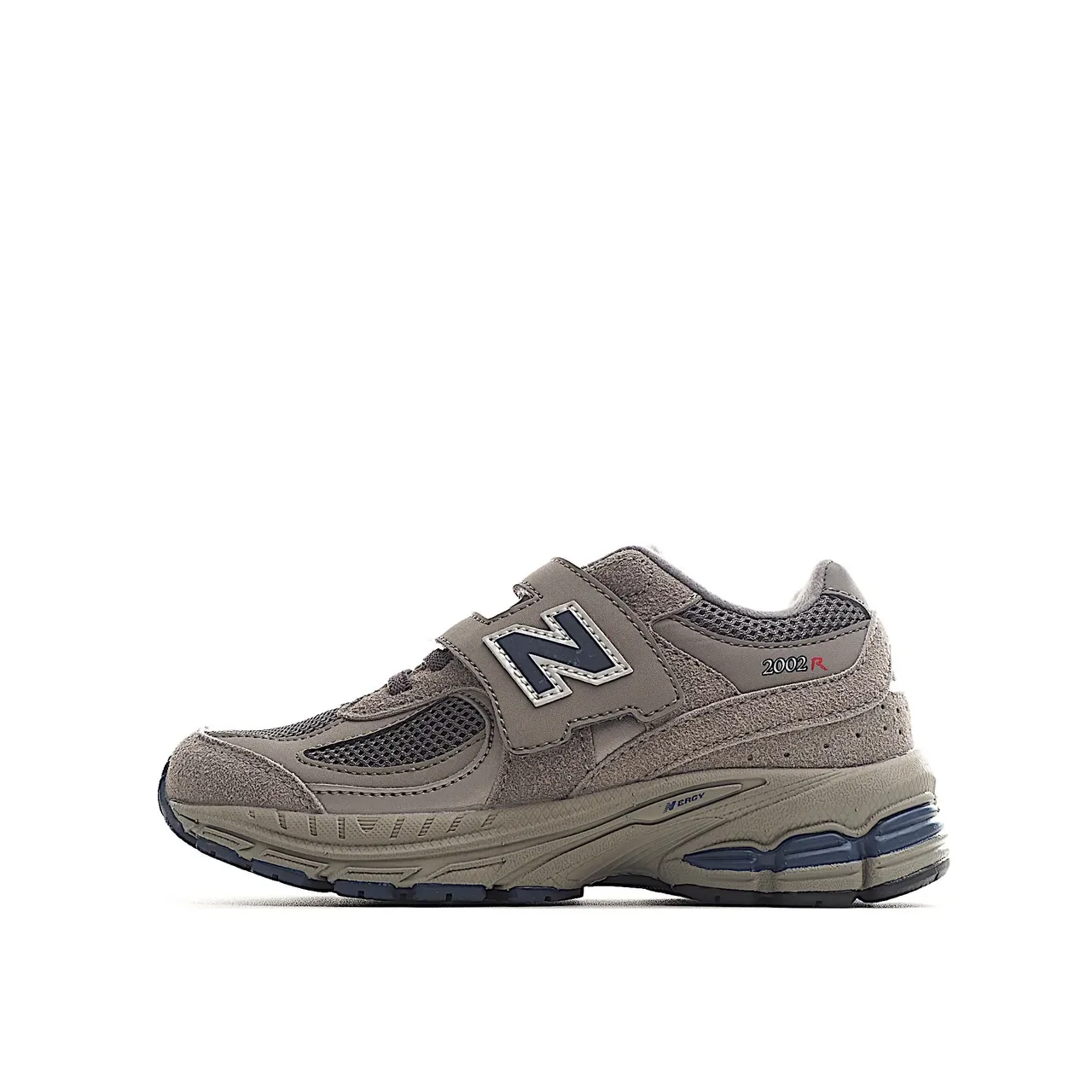 New Balance Beige Blanc Chunky Midsole Fermeture Velcro Sangle Lifestyle Sneakers 11