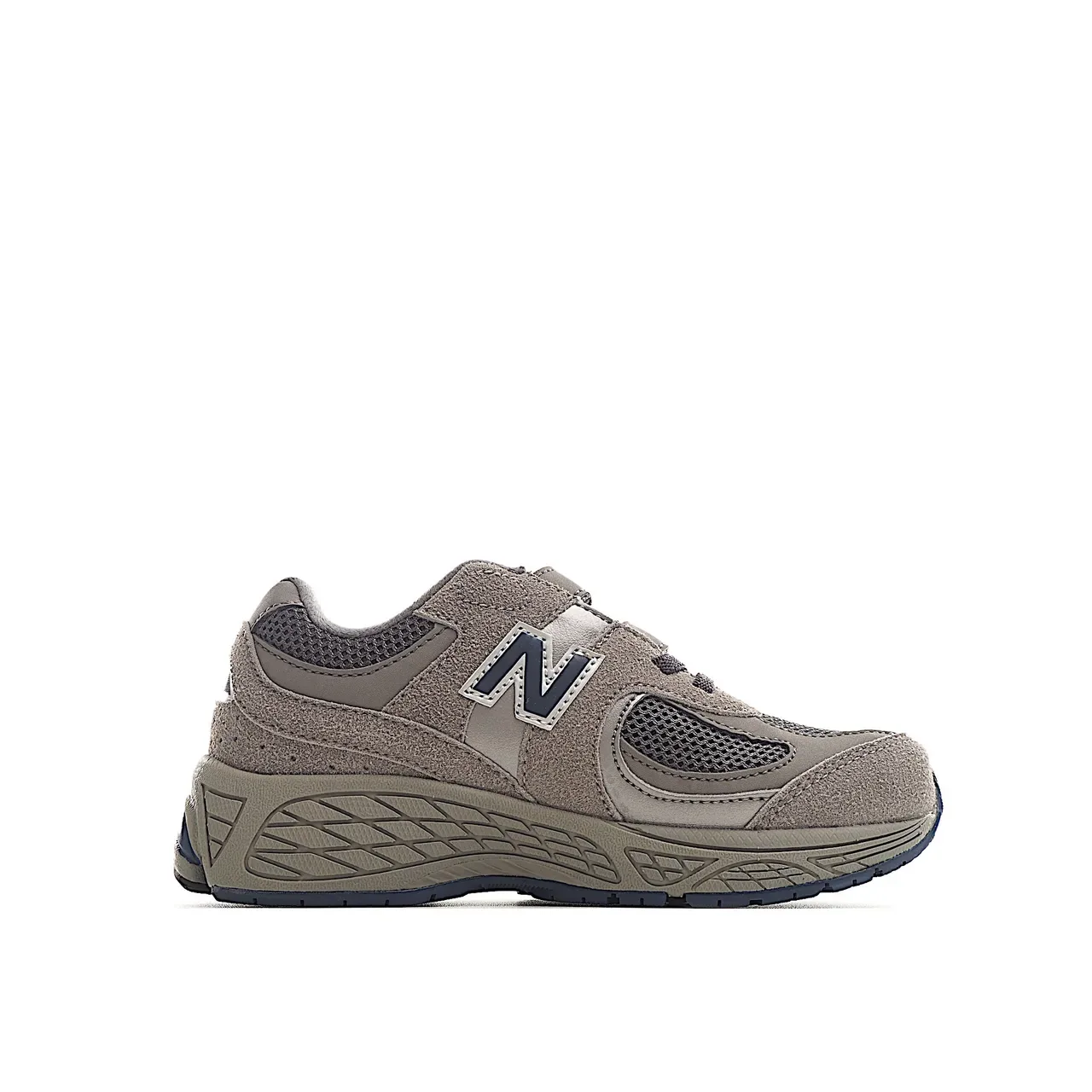 New Balance Beige Blanc Chunky Midsole Fermeture Velcro Sangle Lifestyle Sneakers 12