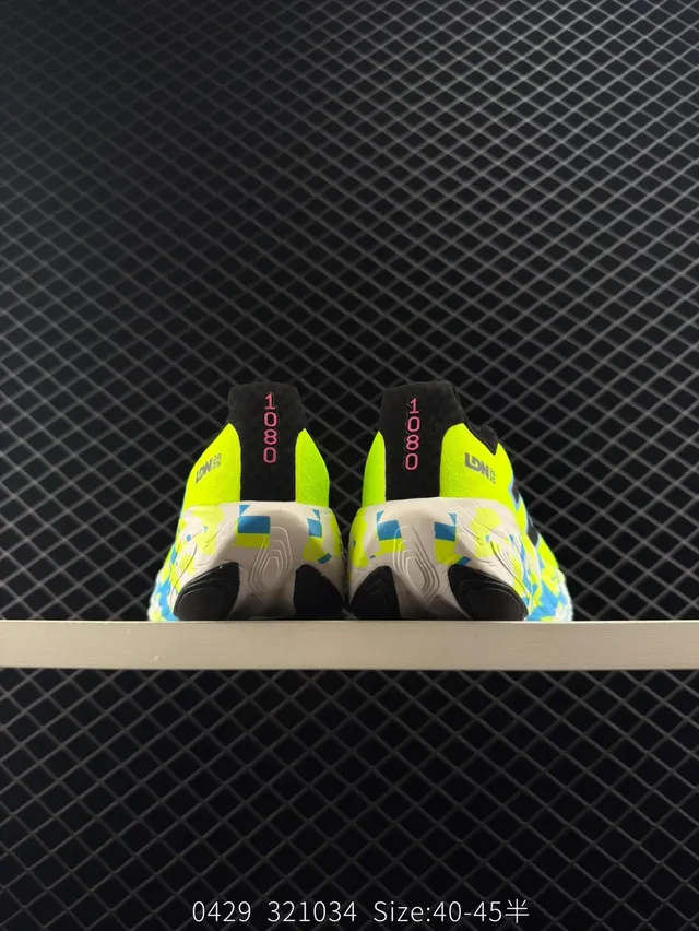 New Balance Evoz v2 LDN Neon Lime Tênis de corrida 4