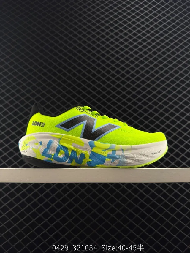 New Balance Evoz v2 LDN Neon Lime Tênis de corrida 6