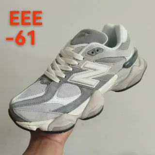 New Balance رمادي أبيض متعدد الطبقات سول شبيك و سويد بانلينج كونكي سنيكرز