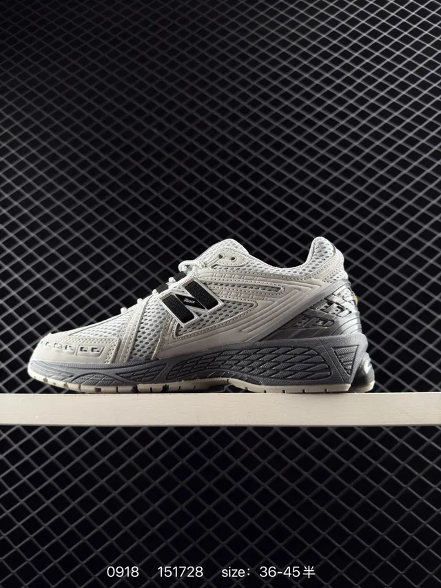 New Balance M1906 Cinza Preto Upper de Malha Solado Empilhado Tênis Chunky 5