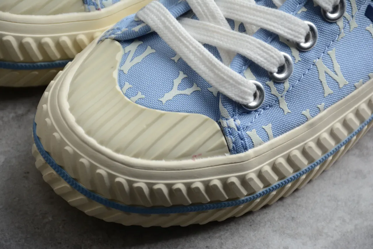 Chaussures canvas New Era MLB New York Yankees Monogram Bleu Marine 7