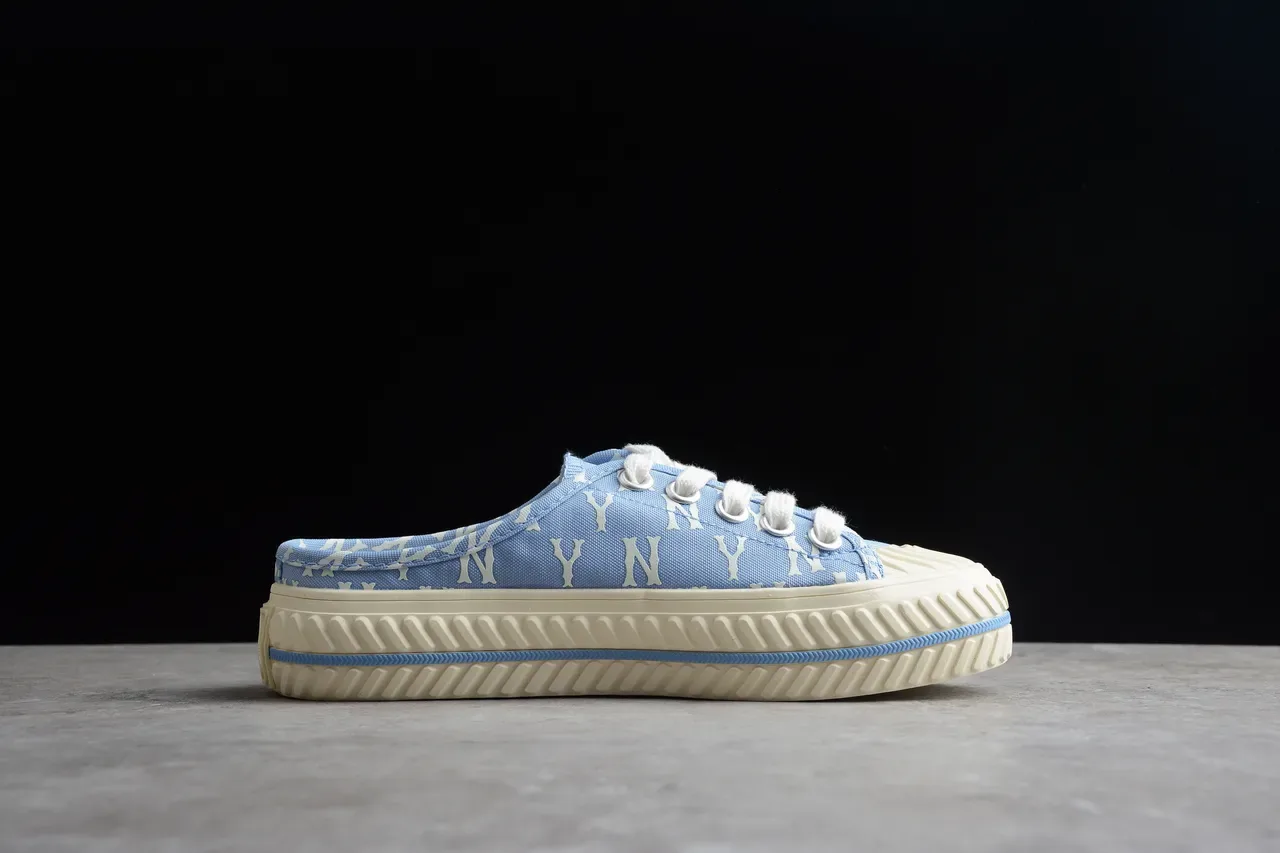 Chaussures canvas New Era MLB New York Yankees Monogram Bleu Marine 11