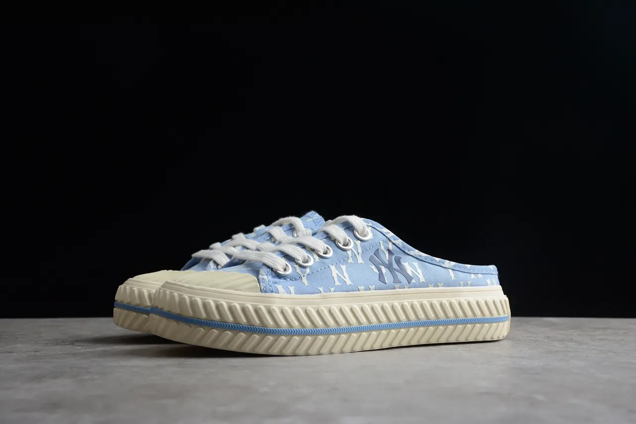 Chaussures canvas New Era MLB New York Yankees Monogram Bleu Marine 12