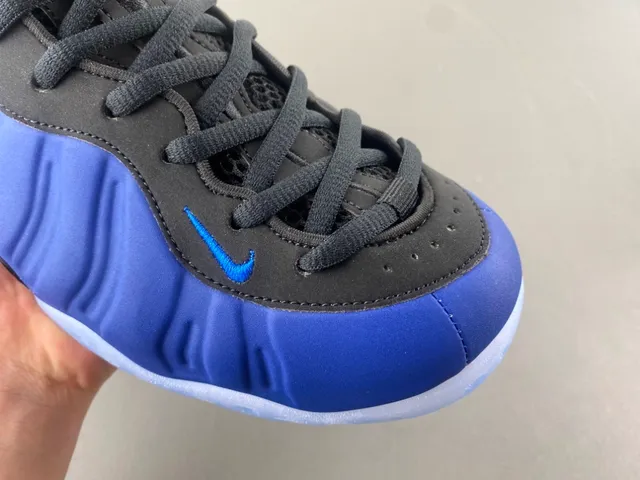 Nike Air Foamposite One Royal Blue Black Basketball Shoes 2