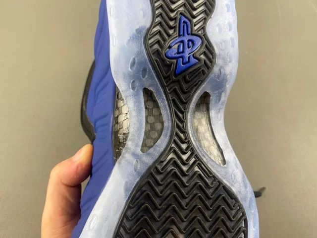 Nike Air Foamposite One Royal Blue Black Basketball Shoes 9
