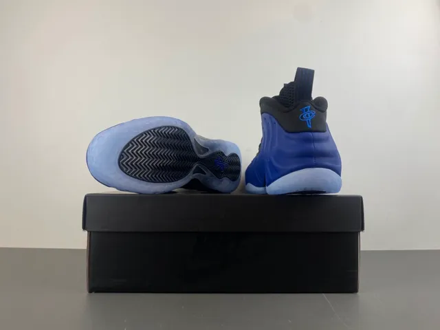 Nike Air Foamposite One Royal Blue Black Basketball Shoes 16