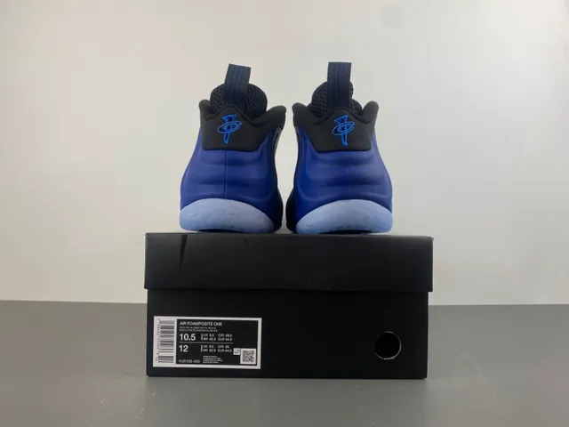 Nike Air Foamposite One Royal Blue Black Basketball Shoes 17