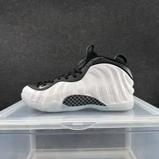 Nike Air Foamposite One सफेद काली चेकरबोर्ड लाइफस्टाइल स्नीकरज़