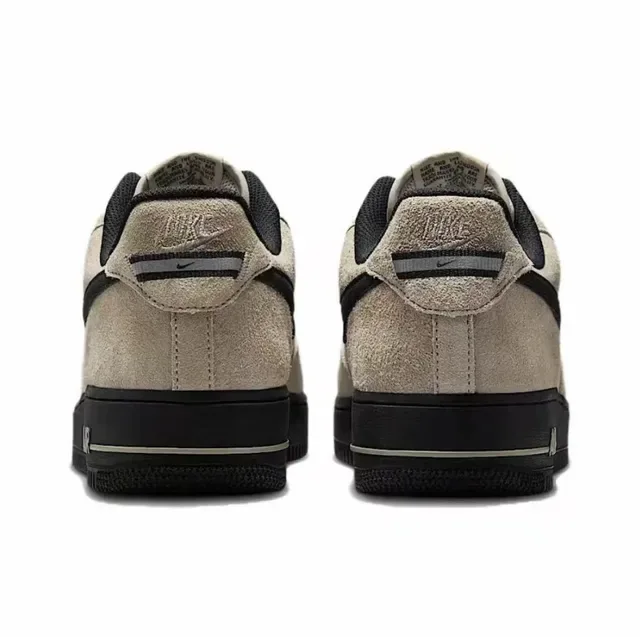 Nike Air Force 1 Beige and Black Lifestyle Sneakers 5