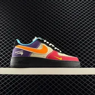 Nike Air Force 1 Low मल्टिकलर पैचवर्क लाइफस्टाइल स्नीकर