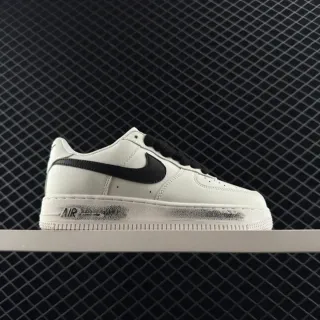 Nike Air Force 1 Low Off-White काला स्प्रे मिडसोल लाइफस्टाइल स्नीकर