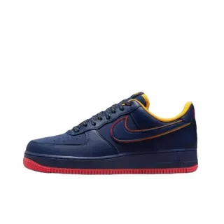 Nike Air Force 1 Navy Red Yellow Lifestyle Sneakers