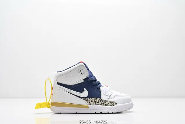 Nike Air Jordan 3 Kids Black White Cement Elephant Print Basketball Shoes 4