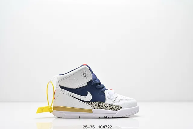 Nike Air Jordan 3 Kids Black White Cement Elephant Print Basketball Shoes 24