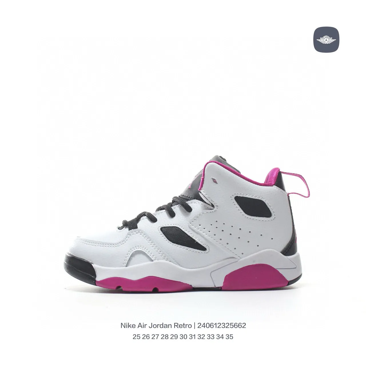 Nike Air Jordan 7 White Purple Basketball Shoes 14
