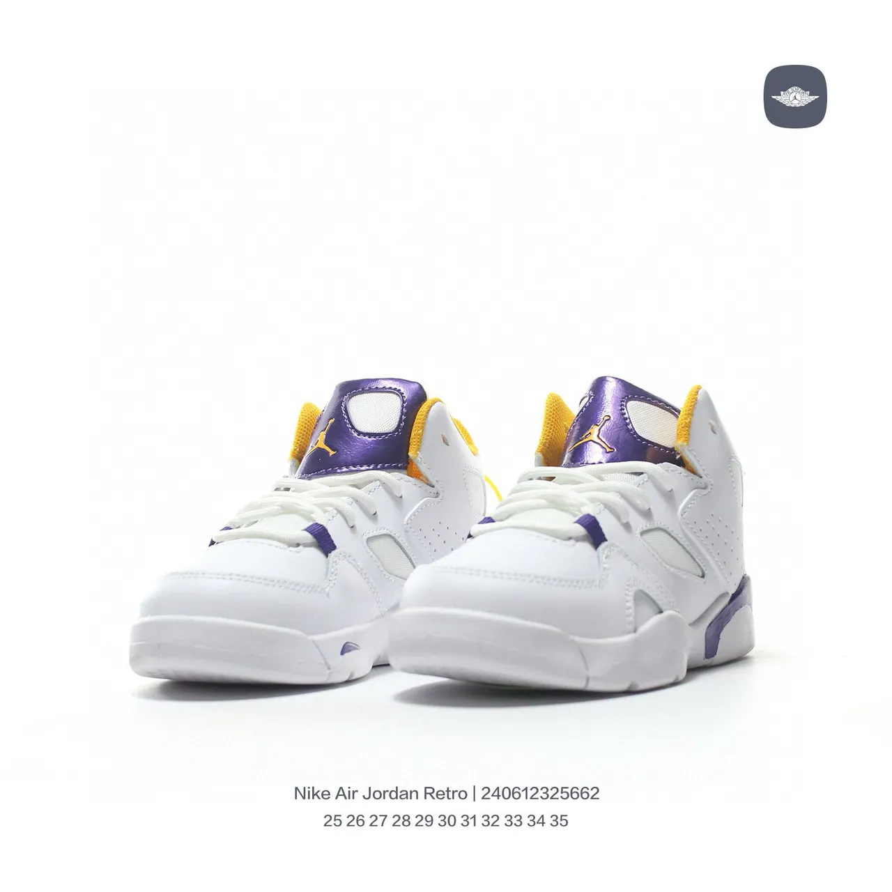Nike Air Jordan 7 White Purple Basketball Shoes 17