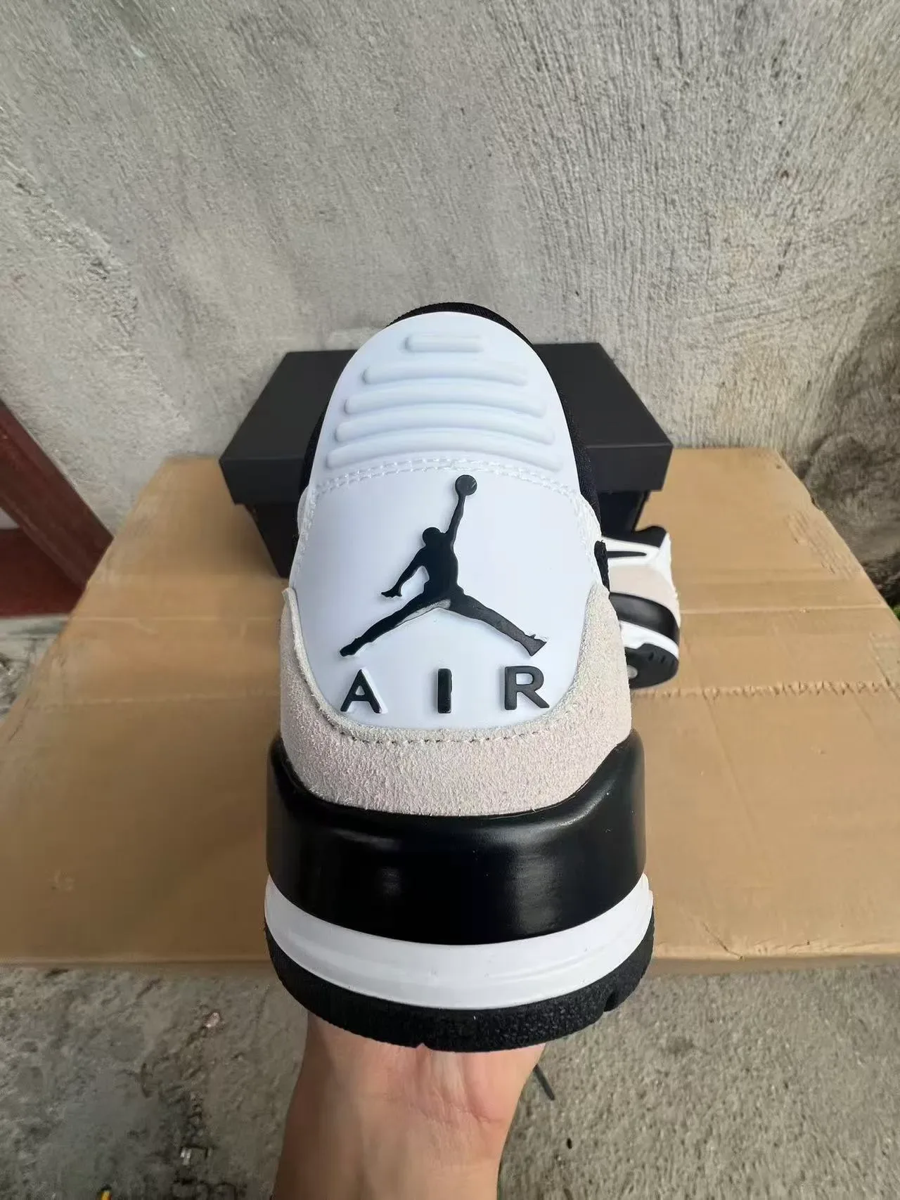 Nike Air Jordan Legacy 312 White Black Lifestyle Sneakers 8