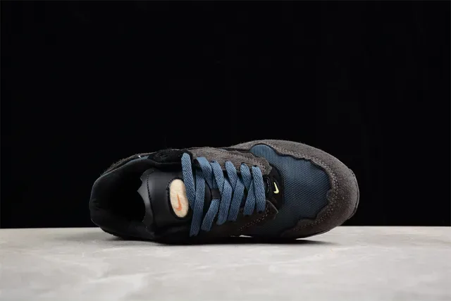 Nike Air Max 1 Gris foncé et bleu Ante Lifestyle Sneakers 12